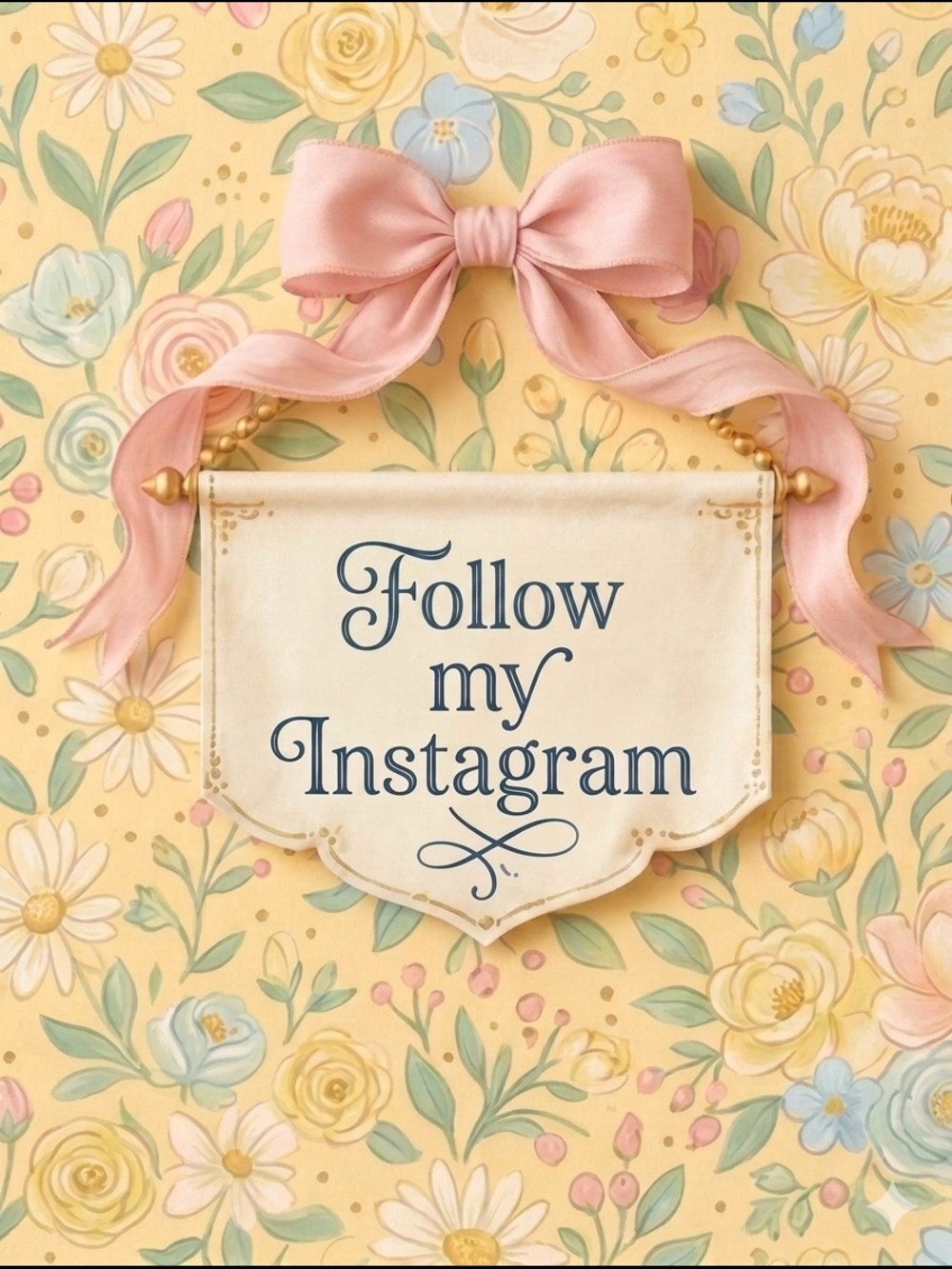 🎀 Follow My Instagram 🎀